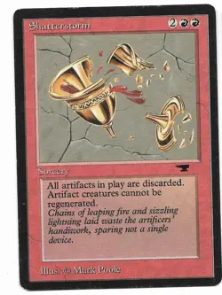 MTG Shatterstorm Antiquities Magic the Gathering - Image 1
