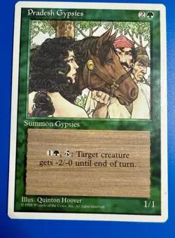 1 BANNED MTG | Pradesh G | Fourth Edition | 1995 | Magic The Gathering |NM - Image 1