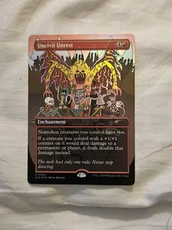 Uncivil Unrest (Rainbow Foil) Secret Lair Drop Foil - Image 1