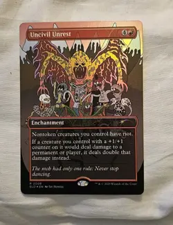 Uncivil Unrest (Rainbow Foil) Secret Lair Drop Foil - Image 2