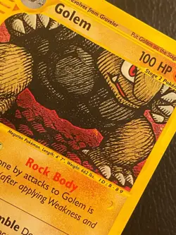 Pokemon TCG - Golem 14/165 - Expedition Base Set (2002) Holo Rare LP - Image 3