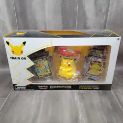 Pokemon Celebrations Premium Figure Collection Pikachu VMAX Box Factory Sealed 820650809408 - Image 1