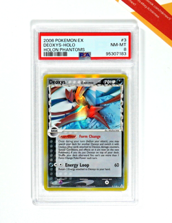 Pokemon PSA 8 Deoxys Delta Species #3 Holo Ex Holon Phantoms 2006 English - Image 1