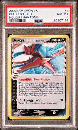 Pokemon PSA 8 Deoxys Delta Species #3 Holo Ex Holon Phantoms 2006 English - Image 2