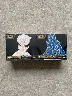 Pokemon Center Elite Trainer Box Mega Evolution Lucario & Gardevoir ETB✅ - Image 1