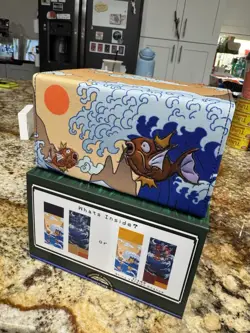 NEW OPENED GemTech DekTech Pokemon Karpe Diem Magikarp Gyarados Deck Box - Image 2