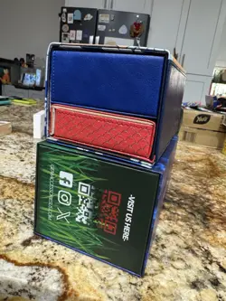 NEW OPENED GemTech DekTech Pokemon Karpe Diem Magikarp Gyarados Deck Box - Image 3