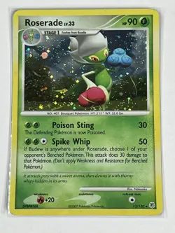 LP Roserade - 13/130 - Holo Rare LP, English Pokemon Diamond and Pearl - Image 1