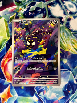 Pokemon Gastly Illustration Rare 177/162 SV05: Temporal Forces Holo Near Mint - Image 3