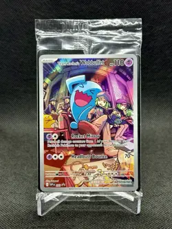 Pokemon TCG Team Rocket’s Wobbuffet Promo 203 SEALED Free Shipping - Image 1