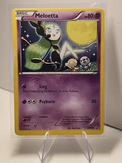 Meloetta BW68 Black and White - Black Star Promo Pokemon TCG LP - Image 1