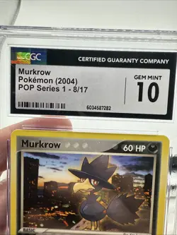 Pokemon (2004) Pop Series 1 Murkow 8/17 CGC 10 - Image 3