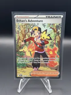 Ethan’s Adventure Pokemon TCG Special Illustration Rare #236/182 Destined Rivals - Image 1