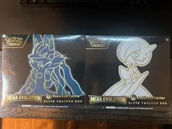 Pokemon Center Elite Trainer Box Mega Evolution Lucario & Gardevoir ETBs - Image 1
