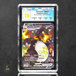 2021 Pokemon Shiny Charizard VMAX #SV107 Shining Fates CGC 10 PERFECT POP 36 - Image 1