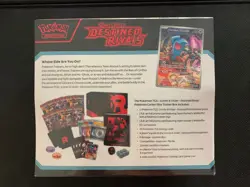 Pokemon Center TCG Destined Rivals Elite Trainer Box ETB Factory Sealed - Image 2