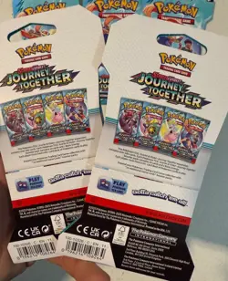 Pokemon-Journey Together Sleeved Booster Packs- LOT OF 5 - Image 3