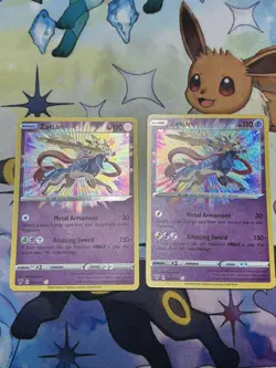 Pokemon TCG Zacian 82/185 Vivid Voltage, Near Mint Holo - Image 4