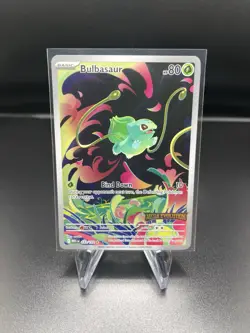 Pokemon TCG: Bulbasaur Stamp IR Ivysaur IR & Mega Venusaur SIR Ex Mega Evolution - Image 2