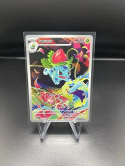 Pokemon TCG: Bulbasaur Stamp IR Ivysaur IR & Mega Venusaur SIR Ex Mega Evolution - Image 4