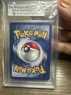 Pokemon 1999 Base Unlimited #5 Clefairy Holo Beckett 6 - Image 5