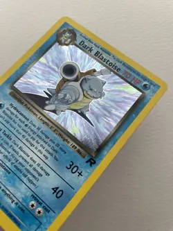 Pokemon TCG Dark Blastoise Team Rocket 3 Holo Unlimited Holo Rare - Image 1
