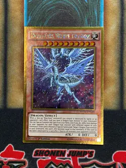 Yugioh Deep-Eyes White Dragon MVP1-ENG05 Gold Rare 1st Ed NM - Image 1