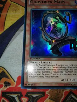 Ghostrick Mary lval-en022 1st Edition (LP) Super Rare Yu-Gi-Oh! - Image 3