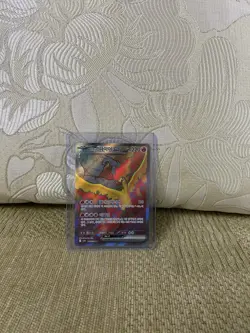 Pokemon Card Korean Team Rocket's Moltres SR 112/098 SV10 Glory of Team Rocket - Image 1