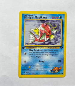 1st Edition Pokemon Card Misty's Magikarp Gym Challenge 88/132 - Image 1