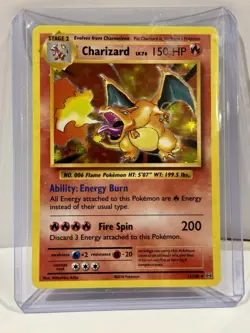 Pokemon 2016 XY Evolutions Rare Holo Charizard 11/108 TCG Card Game - Image 1