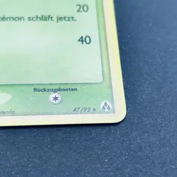 Pokemon TCG Karte - Ultrigaria 47/92 Near Mint Reverse Holo Bleed Stamp Deutsch - Image 4