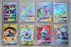 Pokemon Tcg Sun & Moon 8 Card Lot - Legendary Clash, Double Burst (T-Chinese) - Image 1