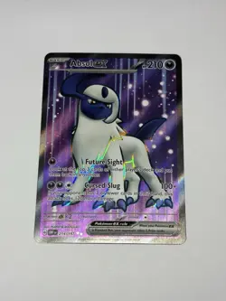 Absol ex 214/197 Obsidian Flames OBF Full Art Ultra Rare Pokemon TCG Card NM/M - Image 1