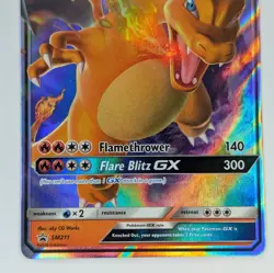 Charizard GX Sun & Moon Sm211 Holo Promo NM Pokemon TCG Card - Image 3
