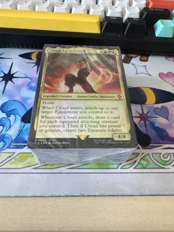Magic The Gathering Final Fantasy VII 7 Commander Deck - Limit Break - Deck Only - Image 1