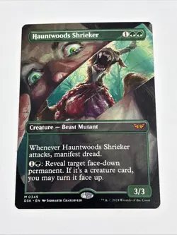 Hauntwoods Shrieker (Borderless) M Duskmourn: House of Horror 349 NM - Image 1
