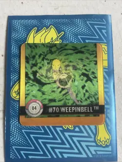 Artbox Pokemon Action Flipz Premier Edition #04 (Bellsprout & Weepinbell) MP - Image 1