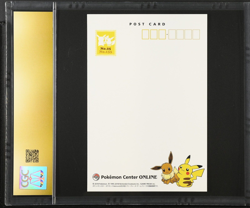 CGC 10 Pristine - Pikachu & Eevee - Pokemon Center Online Postcard Japanese - Image 3