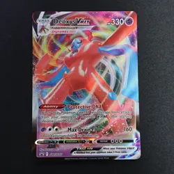 Deoxys VMAX SWSH267 Holo Promo LP - Pokemon TCG Sword & Shield Black Star - Image 1