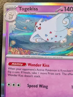Togekiss 072/191 Holo Rare Scarlet & Violet: Surging Sparks Pokemon TCG - Image 2