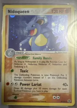 Pokemon TCG PSA 10 EX Fire Red Leaf Green Nidoqueen Holo #9 - Image 3