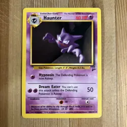 Haunter 43/130 Pokemon TCG Base Set 2 Unlimited Uncommon VLP - Image 1