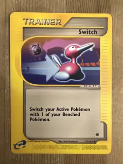 Switch 157/165 Pokemon E-Series Expedition TCG LP - Image 1