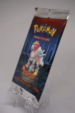 Pokemon Neo Revelation Unlimited Booster Pack Factory Sealed 2001 Entei Art - Image 4