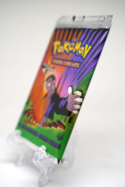Pokemon TCG Gym Challenge 1st Edition Booster Pack Giovanni Art WOTC 2000 Sealed 742818062244 - Image 3