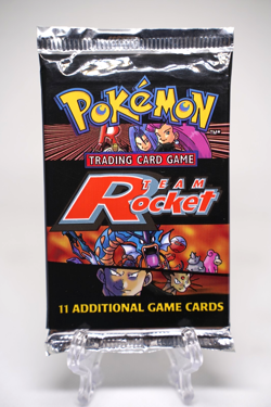 21.00g Pokemon Team Rocket Unlimited Booster Pack Factory Sealed WOTC 2000 - Image 2