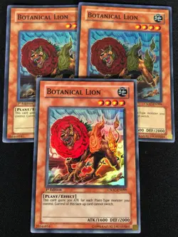 Yugioh Botanical Lion CSOC-EN099 1st Super x3 (LP) - Image 1