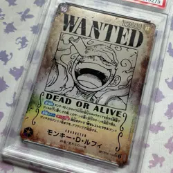 Luffy OP05-119 PSA10 Wanted Emperors in the New World One Piece Card UK SELLER - Image 2