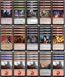 PAUPER Madness Burn - NM - 60 Card Deck - Meta Updated - MTG - Image 1
